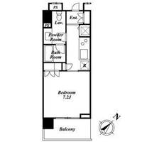東京都港区白金台4(マンション)の賃貸物件の間取り
