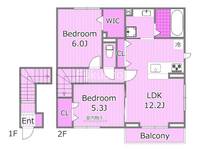 フォルテーヌイイクラ IIの間取り