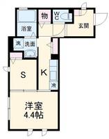 クレールの間取り