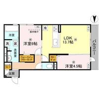 大阪府堺市北区黒土町(アパート)の賃貸物件の間取り