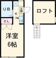 第2イーグルコーポの間取り