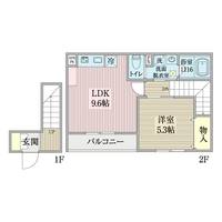 物件の間取り画像