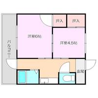 グレースマンションの間取り