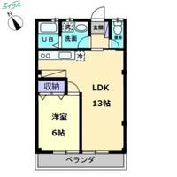 グリンハイツ B棟の間取り