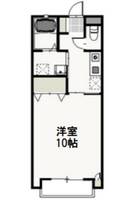 岡山県岡山市南区福富西1(アパート)の賃貸物件の間取り