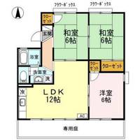 サンライズ芳泉 A棟の間取り