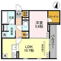 埼玉県さいたま市浦和区北浦和2(アパート)の賃貸物件の間取り