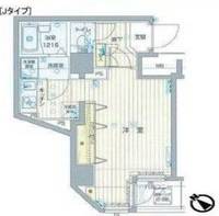 フォレシティ六本木の間取り