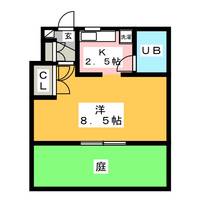 ミキコーポ栄町の間取り