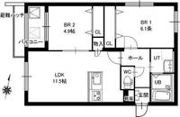 物件の間取り画像