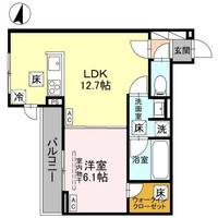埼玉県さいたま市浦和区北浦和2(アパート)の賃貸物件の間取り