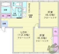 物件の間取り画像