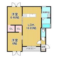 物件の間取り画像