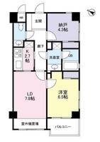 キャッスル北沢代々木上原の間取り
