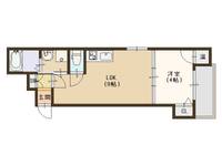 大阪府大阪市西成区千本北1(アパート)の賃貸物件の間取り