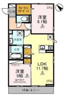 物件の間取り画像