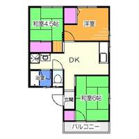 ロイヤルもずの間取り