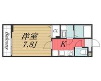 千葉県千葉市中央区道場南1(アパート)の賃貸物件の間取り