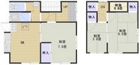 岡山県岡山市北区高柳西町(一戸建)の賃貸物件の間取り