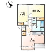 クレールスクエアAの間取り