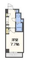 S-RESIDENCE難波EASTの間取り