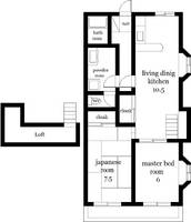 コーポ石川の間取り
