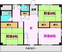 物件の間取り画像