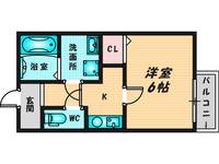 リブレ東大阪の間取り