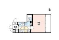 東京都江東区冬木(マンション)の賃貸物件の間取り