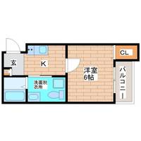 CRASTINE(クラスティーネ)小路東Aの間取り