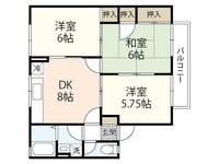 セジュール行友Iの間取り