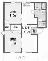 フレグランスピュア I棟の間取り