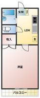 ベルハイムツバイテの間取り