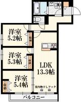 物件の間取り画像
