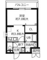 物件の間取り画像