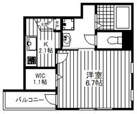 東京都世田谷区松原1(マンション)の賃貸物件の間取り