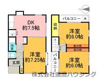 物件の間取り画像