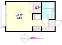 コーポ寿の間取り