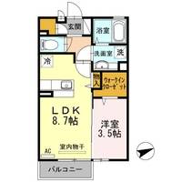 グランシャトー椿黒の間取り