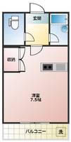 エレガンス木花IIの間取り