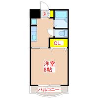 クィーンハイツ永吉の間取り