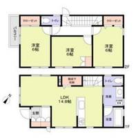 東京都板橋区赤塚3(一戸建)の賃貸物件の間取り