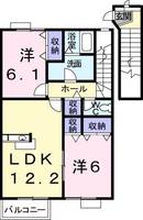 ドリームハイツBの間取り
