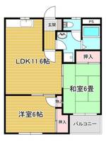 物件の間取り画像