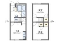 レオパレスフロラシオンIIの間取り