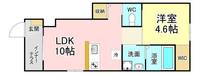 福岡県北九州市八幡西区則松5(アパート)の賃貸物件の間取り