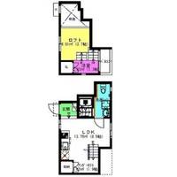 愛知県名古屋市北区城東町2(アパート)の賃貸物件の間取り