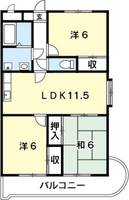 物件の間取り画像