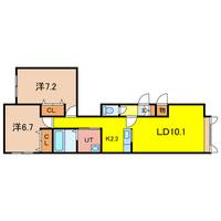 グランオアシスBの間取り