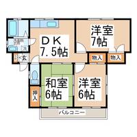 セントラルハイツアキモトの間取り